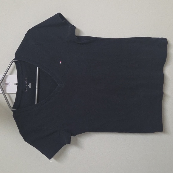 Navy Tommy Hilfiger v-neck - Picture 1 of 6